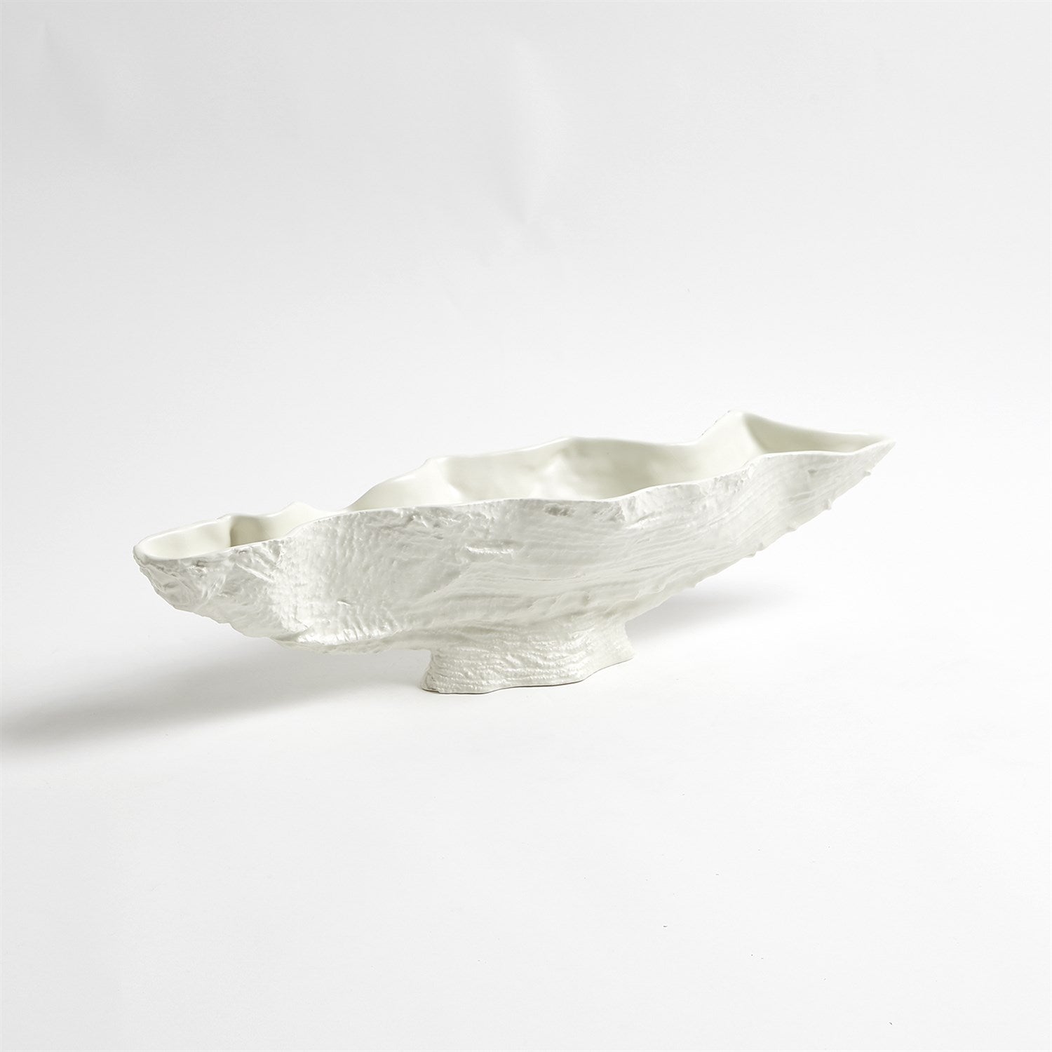 Serpentine Lime Bowl-Global Views-GVSA-JG7.10006-DecorMatte White-2-France and Son