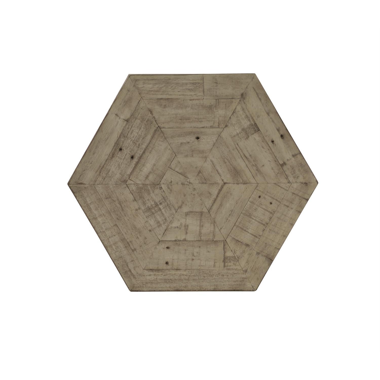 Gresham Side Table Hexagonal-Bernhardt-BHDT-398124G-Side Tables-2-France and Son