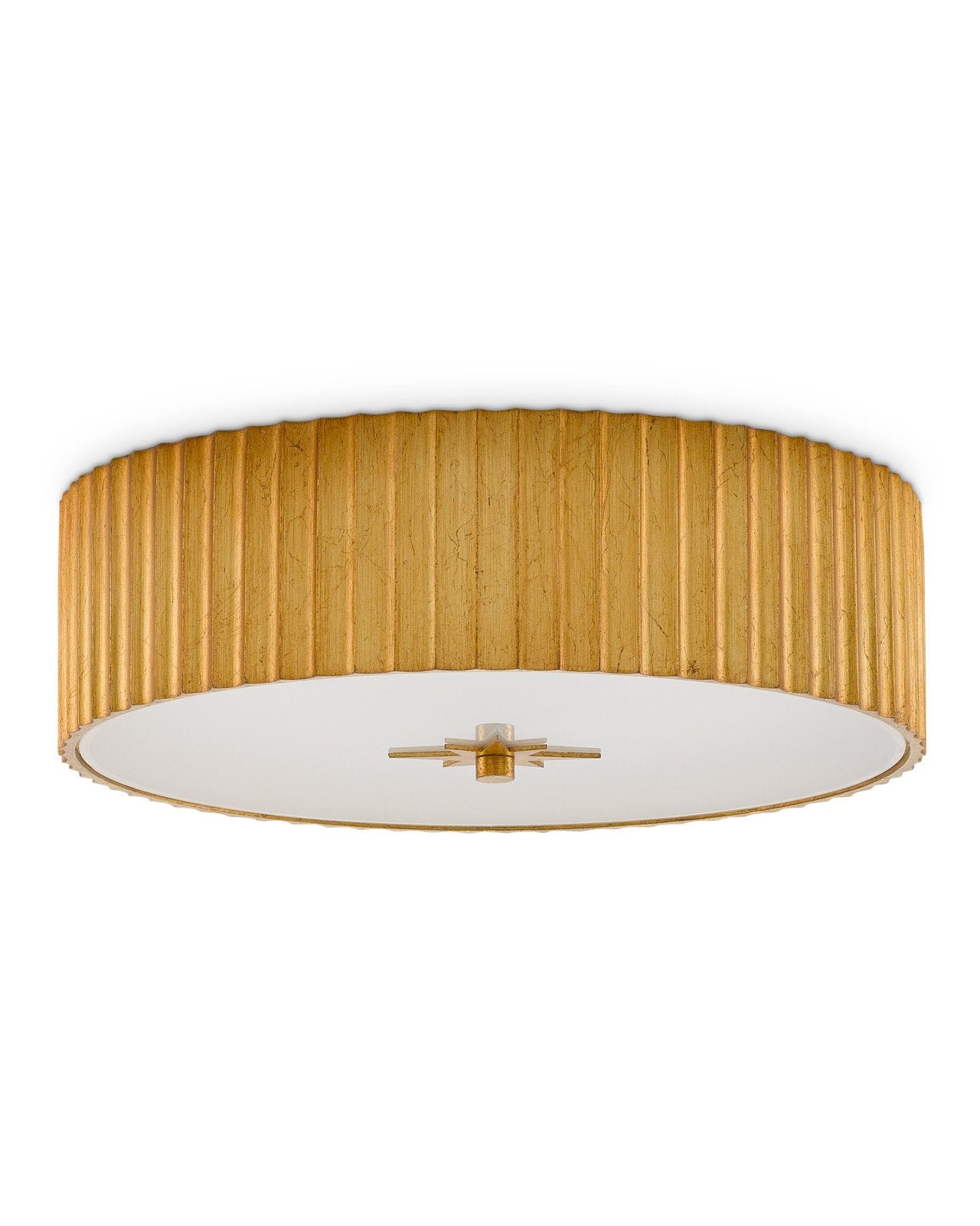 Caravel Gold Flush Mount