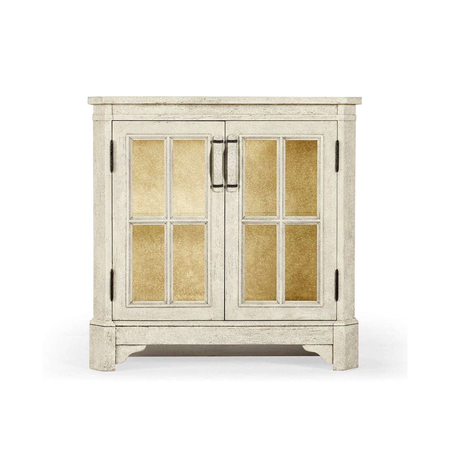 Low Bookcase with Strap Handles-Jonathan Charles-JCHARLES-491067-DTW-Bookcases & CabinetsWhitewash Driftwood-12-France and Son