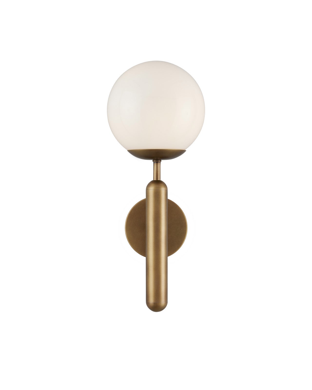 Barbican Single-Light Brass Wall Sconce