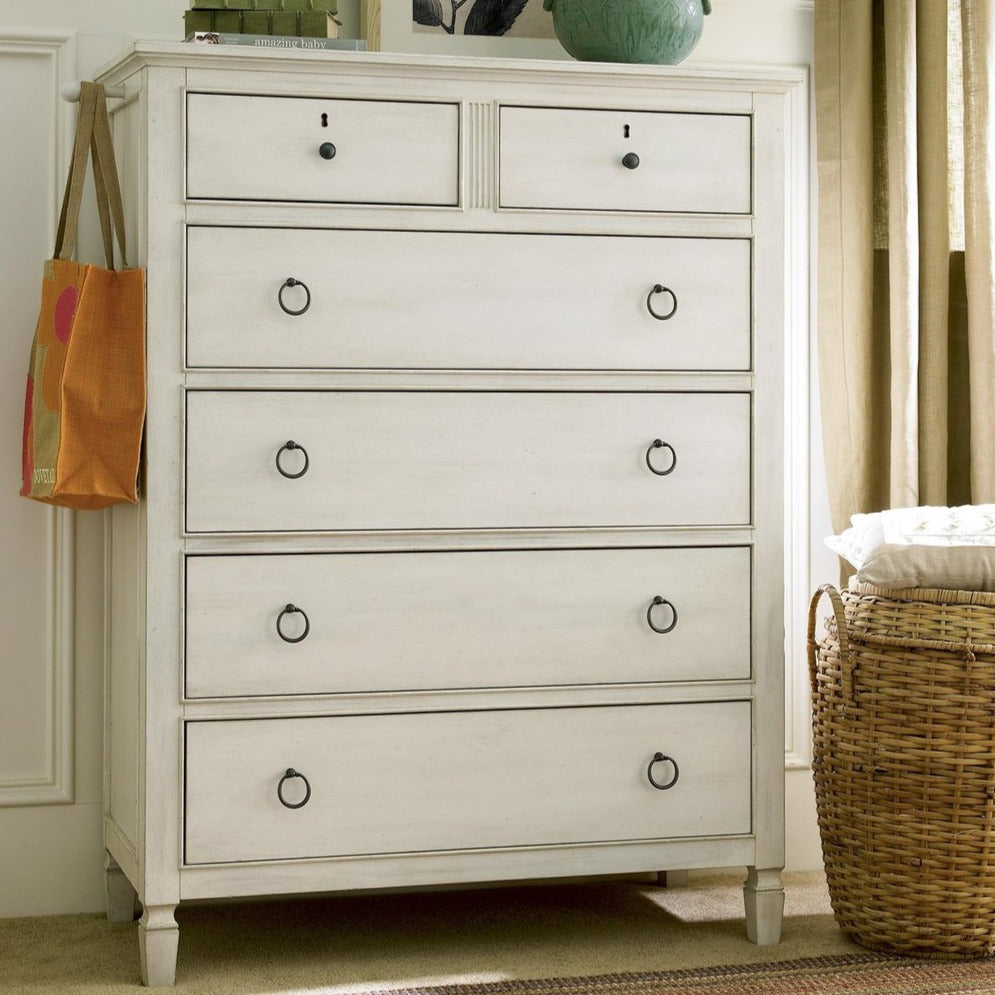 Summer Hill Collection - Drawer Chest-Universal Furniture-UNIV-986140-DressersDusk Grey-5-France and Son
