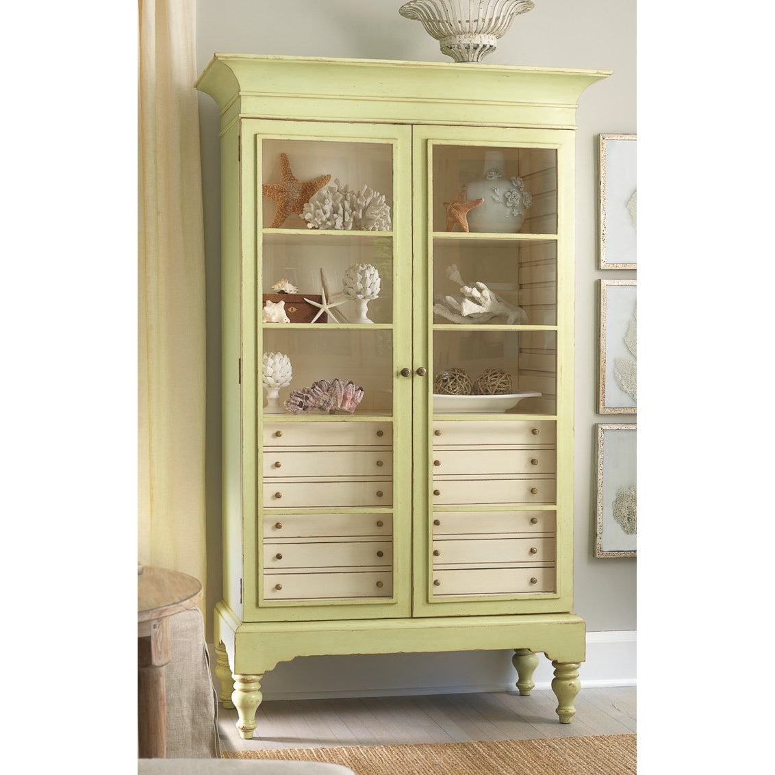 Camden Display Case-Somerset Bay Home-SBH-SB098-Bookcases & Cabinets-1-France and Son
