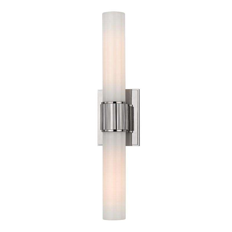 Fulton 2 Light Bath Bracket-Hudson Valley-HVL-1822-SN-Bathroom LightingSatin Nickel-3-France and Son