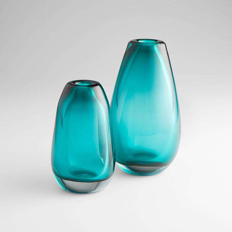 Large Blown Ocean Vase-Cyan Design-CYAN-09494-Decor-2-France and Son