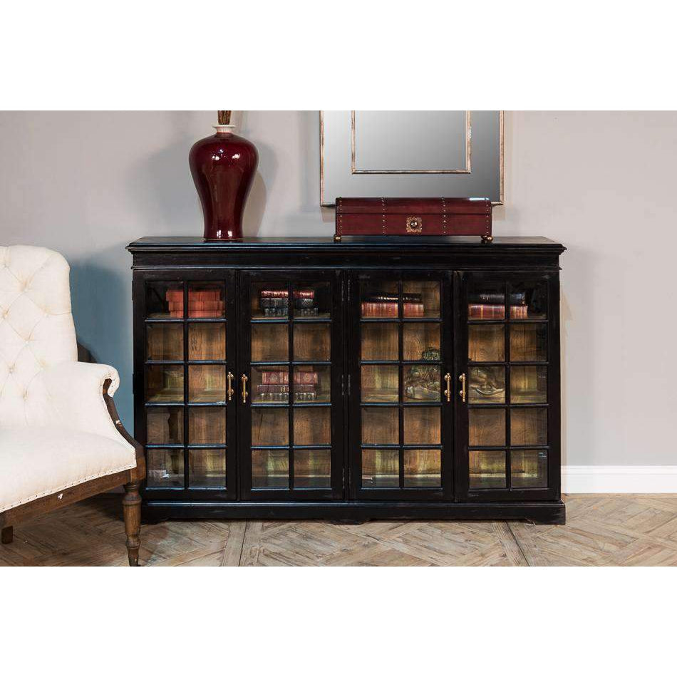 Morgan Library Case-SARREID-SARREID-40029-Bookcases & Cabinets-2-France and Son