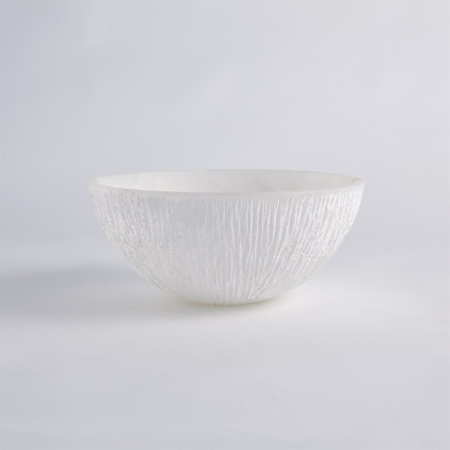 Chiseled Alabaster Bowl - XLg-Global Views-GVSA-7.30144-Decor-1-France and Son