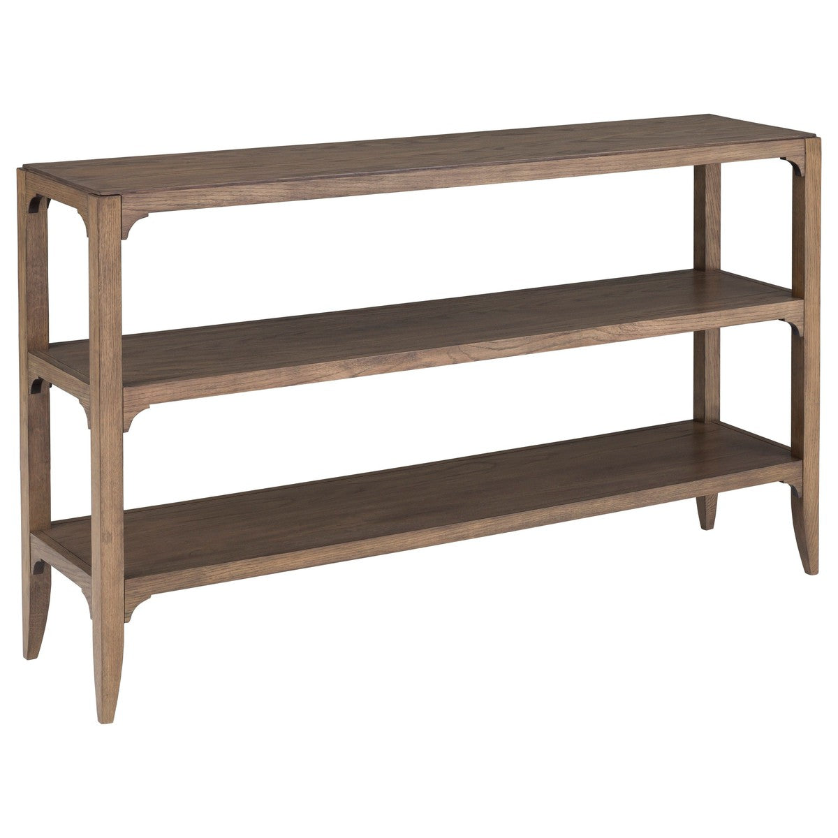 Callahan Console Table - Louve - High Pressure Laminate,Red Oak Solids and Veneers