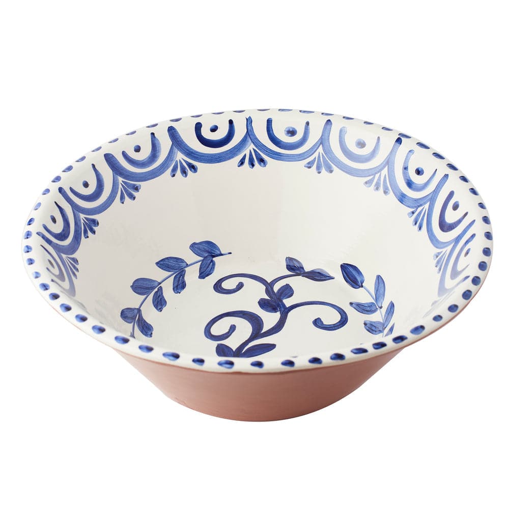 Casa Nuno Bowl-ABIGAILS-ABIGAILS-403713-Decorative ObjectsBlue/White-Large-3-France and Son