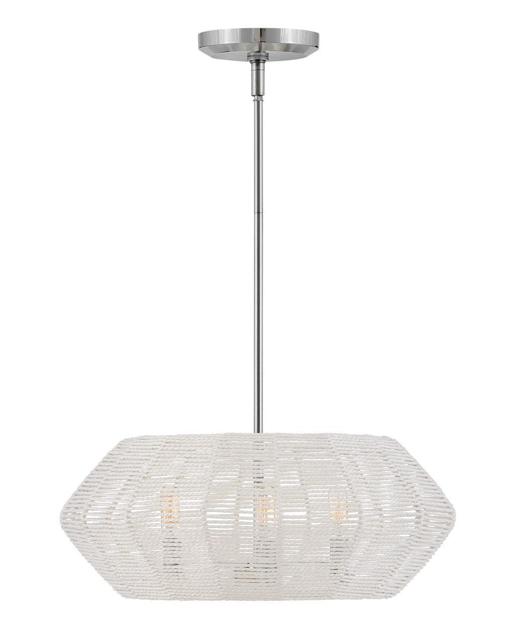 Luca Small Convertible Drum-Hinkley Lighting-HINKLEY-40383BLK-ChandeliersBlack-4-France and Son