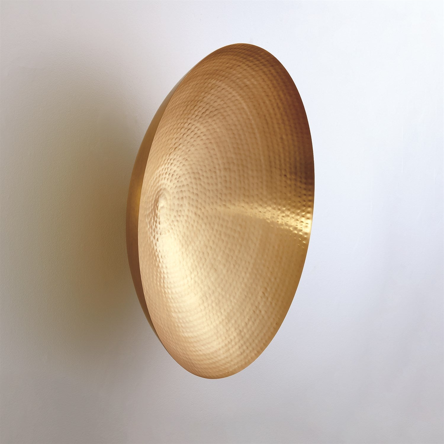 Indira Wall Bowl-Global Views-GVSA-7.90432-Wall DecorAntique Brass-Large-4-France and Son