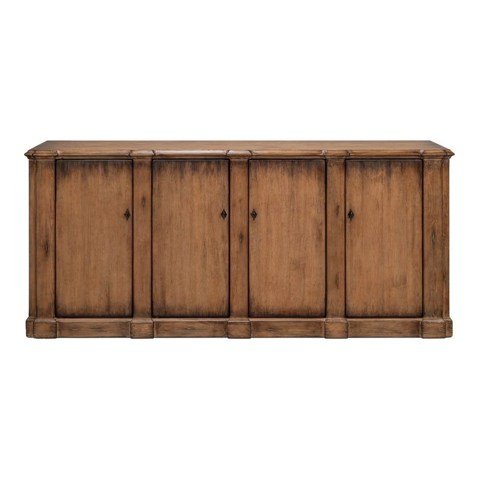 Villefranche Sideboard-SARREID-SARREID-40758-2-Sideboards & CredenzasBrown Traditional-8-France and Son