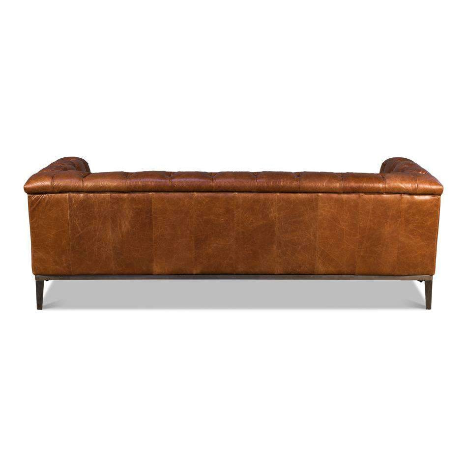 Cuba Brown Cube X 3 Sofa-SARREID-SARREID-40940-Sofas-3-France and Son