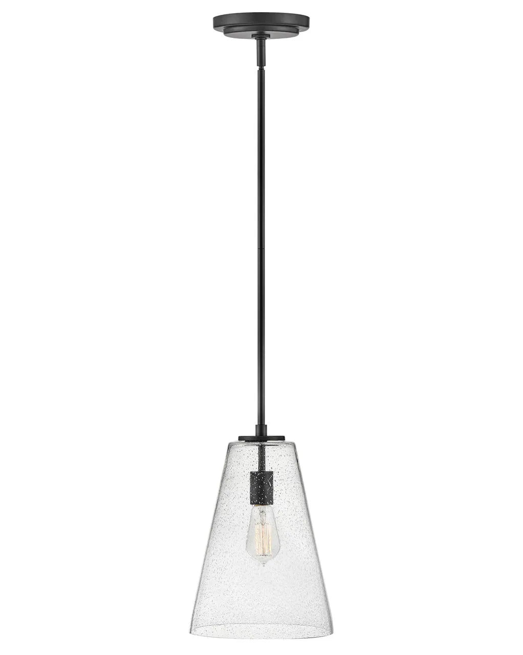 Pendant Vance - Small-Hinkley Lighting-HINKLEY-41044SK-PendantsSatin Black-3-France and Son