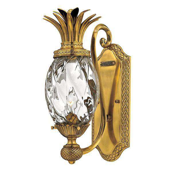 Plantation Sconce Burnished Brass-Hinkley Lighting-HINKLEY-4140BB-Wall Lighting-1-France and Son