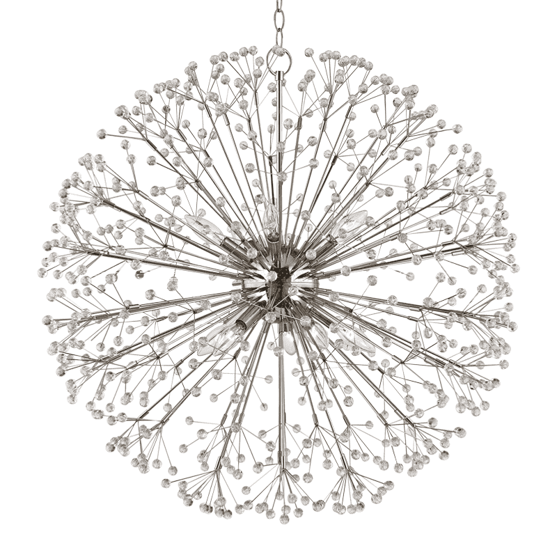 Dunkirk Chandelier-Hudson Valley-HVL-6030-PN-ChandeliersPolished Nickel-10 Light-3-France and Son