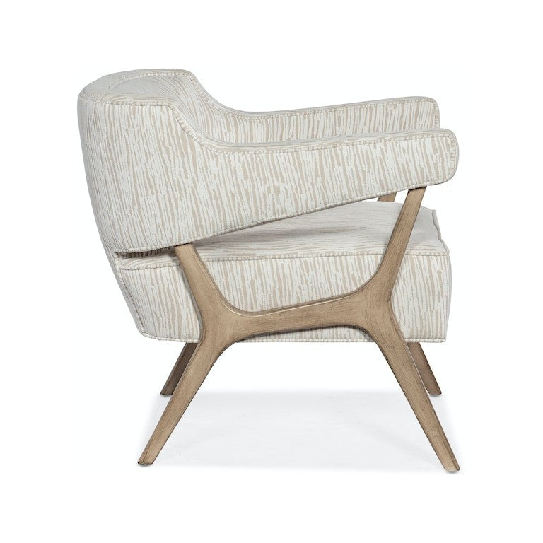 Adkins Exposed Wood Chair-Hooker Furniture Custom-HFC-4168-Lounge Chairs-4-France and Son