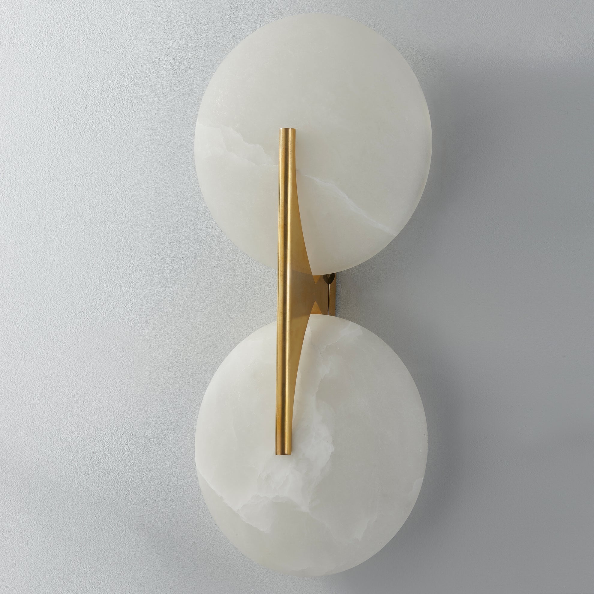 Asteria Wall Sconce - Vintage Brass 2 Lights