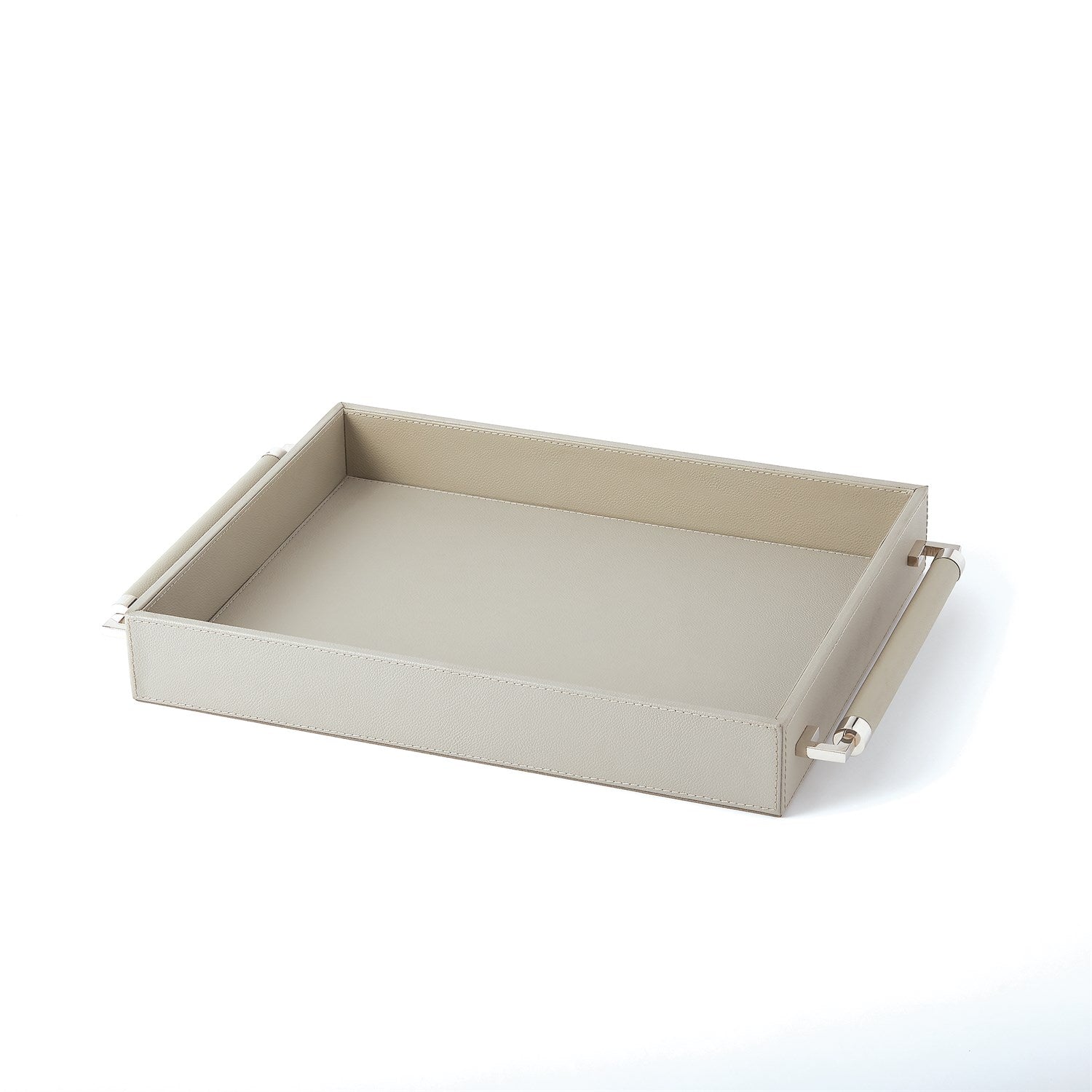 Double Handle Serving Tray-Global Views-GVSA-9.92615-TraysGrey-1-France and Son