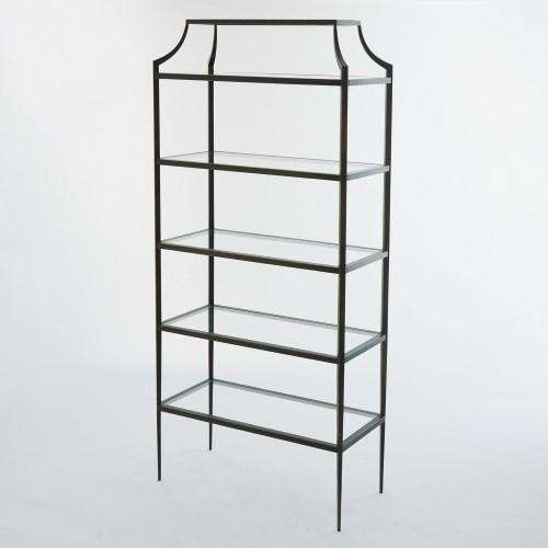 Lescot Etagere-Global Views-GVSA-9.92778-Bookcases & Cabinets-1-France and Son