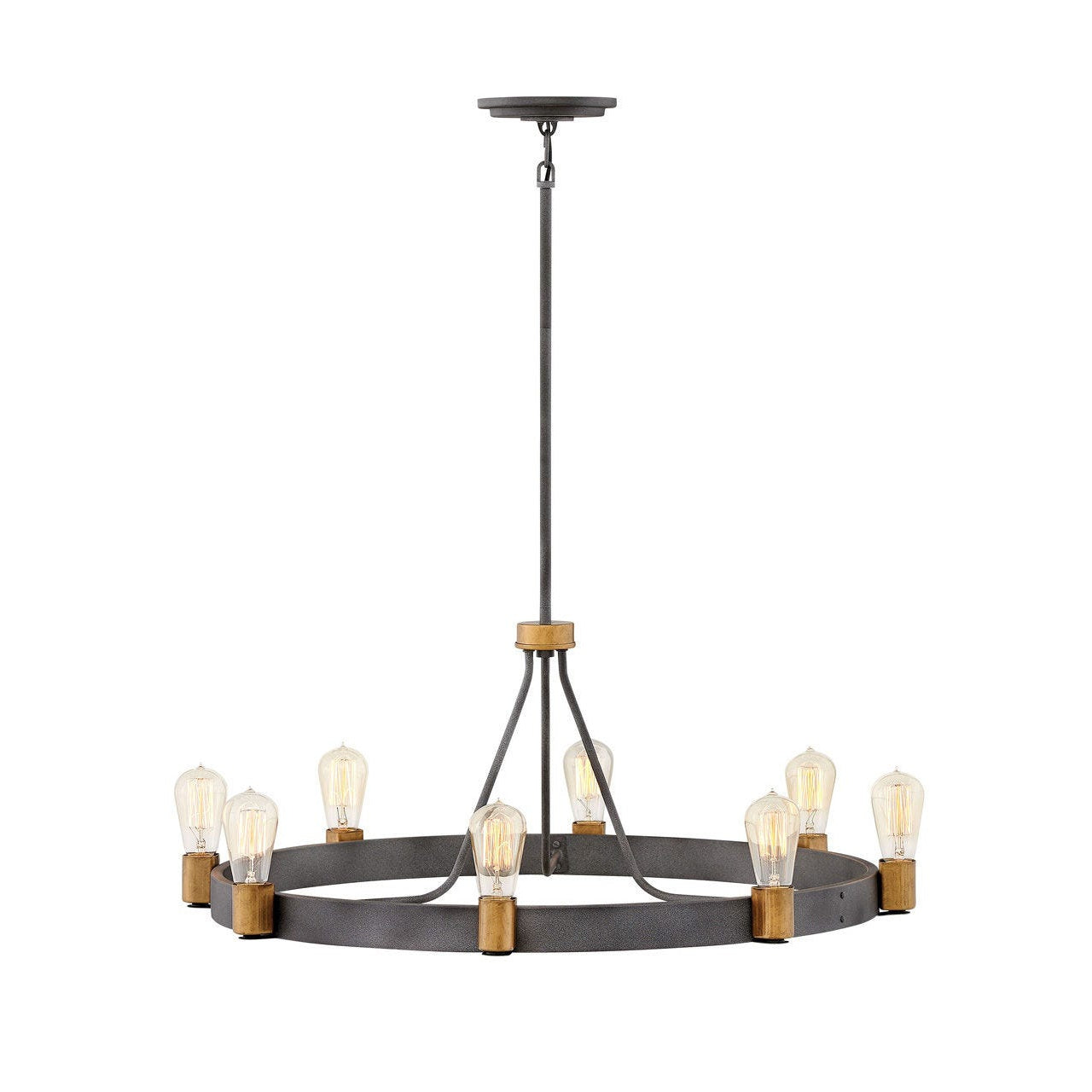 Chandelier Silas - Single Tier-Hinkley Lighting-HINKLEY-4268DZ-ChandeliersLarge-1-France and Son