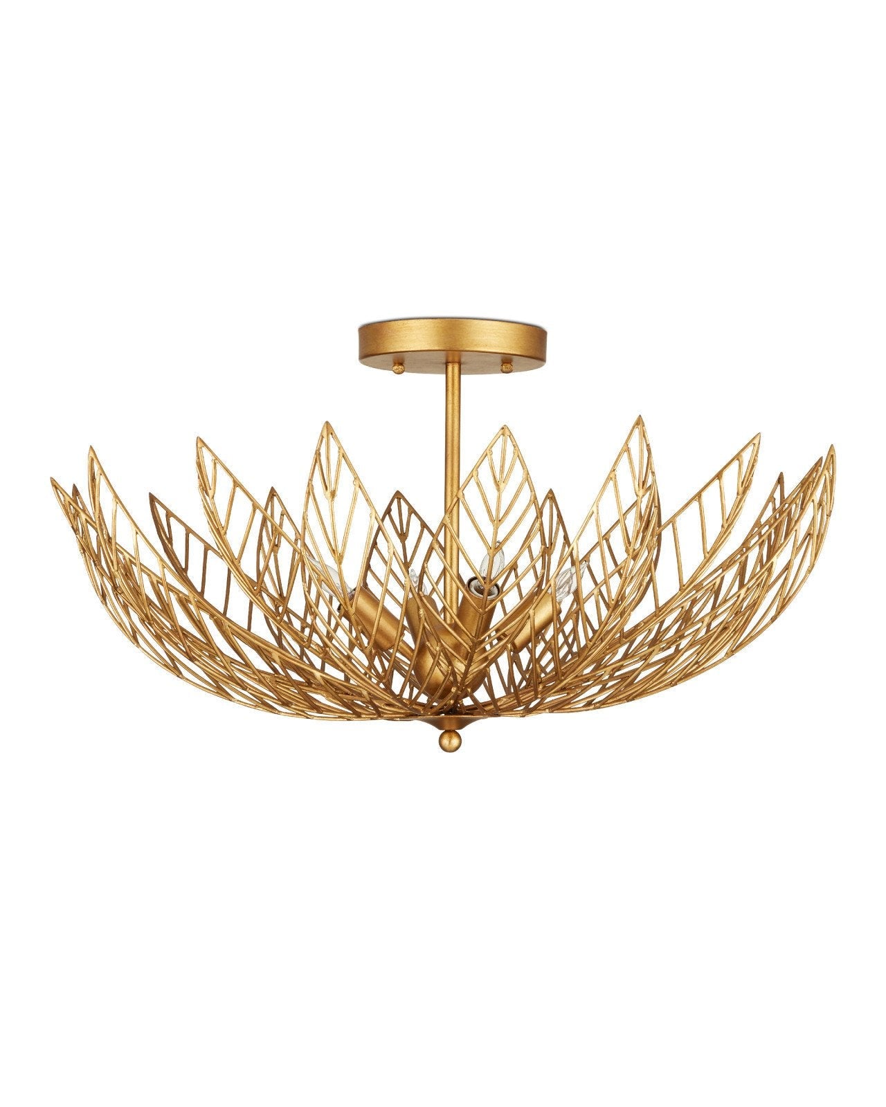 Leaflace Semi-Flush Mount