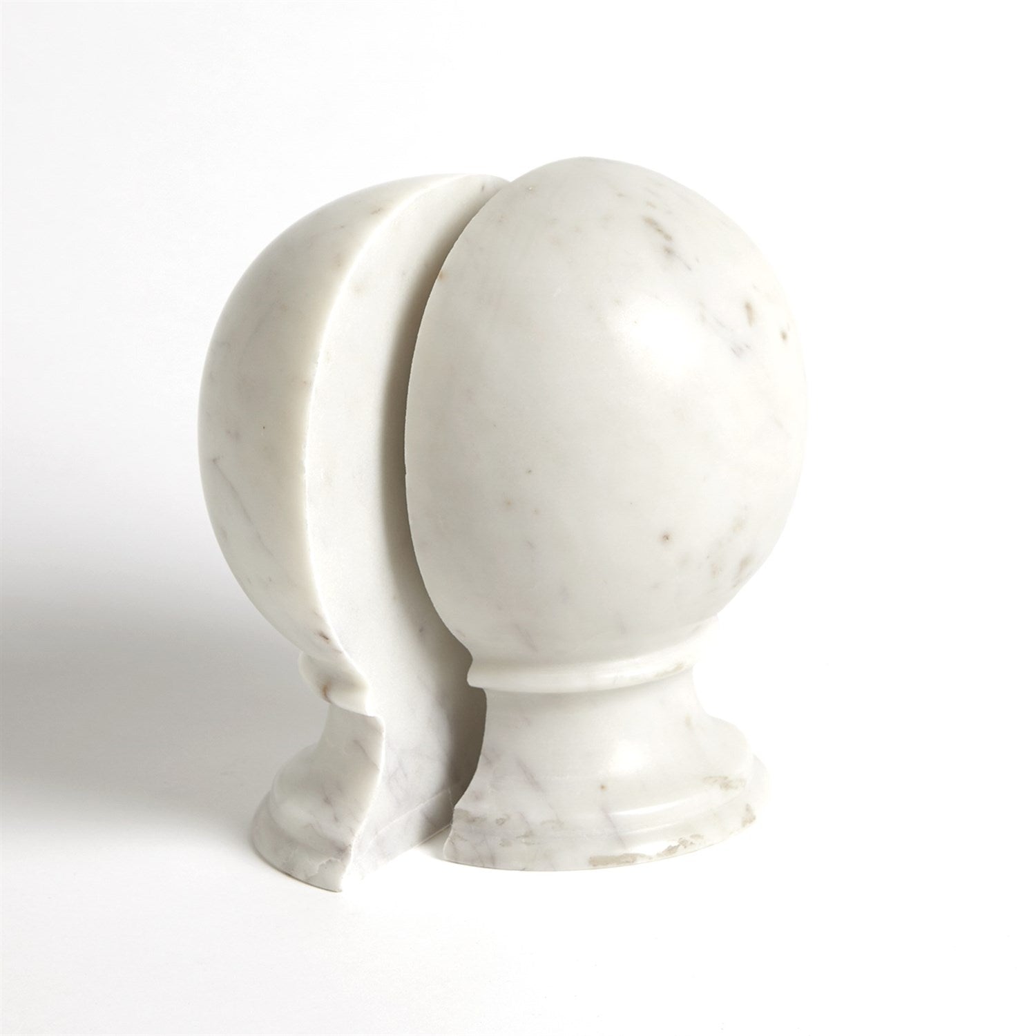 Marble Sphere Bookends-Global Views-GVSA-9.92382-Bookends-3-France and Son