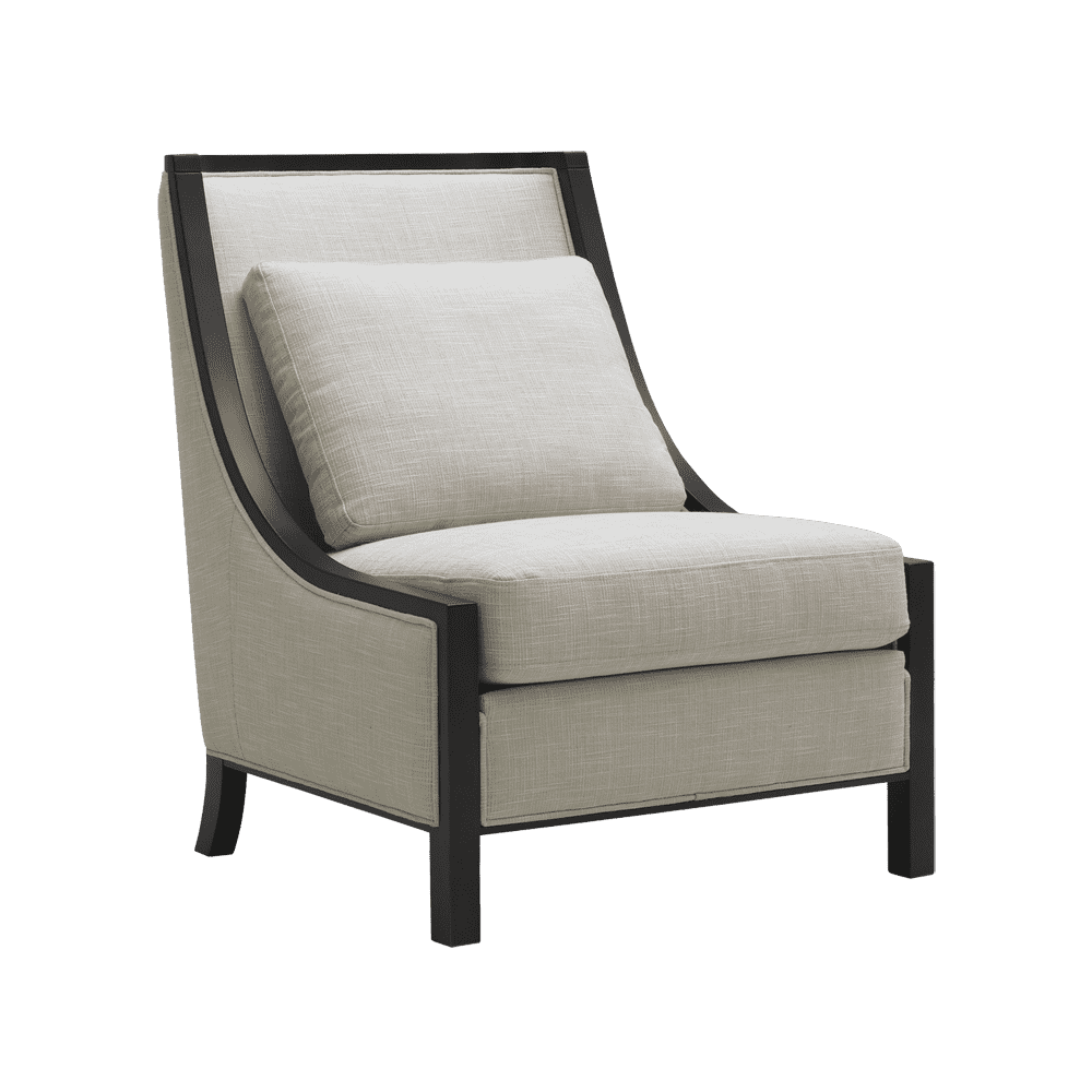 Massimo Chair - Linen Fabric-Sunpan-SUNPAN-42836-Lounge Chairs-1-France and Son