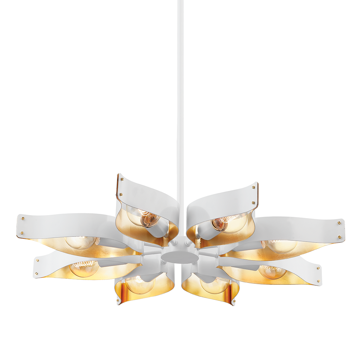 Nala Chandelier-Mitzi-HVL-H658808-SWH/GL-Chandeliers8 Lights-2-France and Son