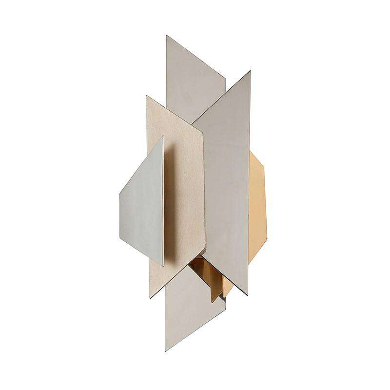 Modernist 1Lt Wall Sconce-Corbett Lighting-CORBETT-207-11-SS/WSL/GL-Wall Lighting-1-France and Son