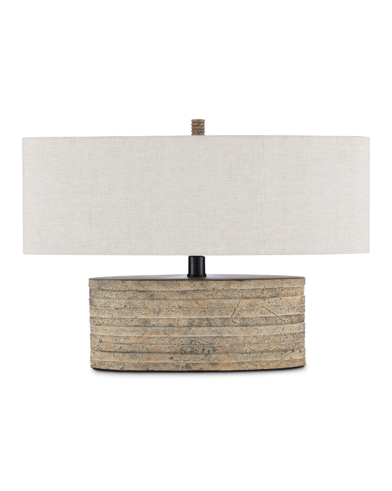 Innkeeper Rustic Oval Table Lamp