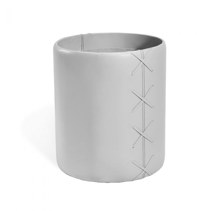 Xavier Wastebasket-Interlude-INTER-435022-DecorLight Grey-1-France and Son