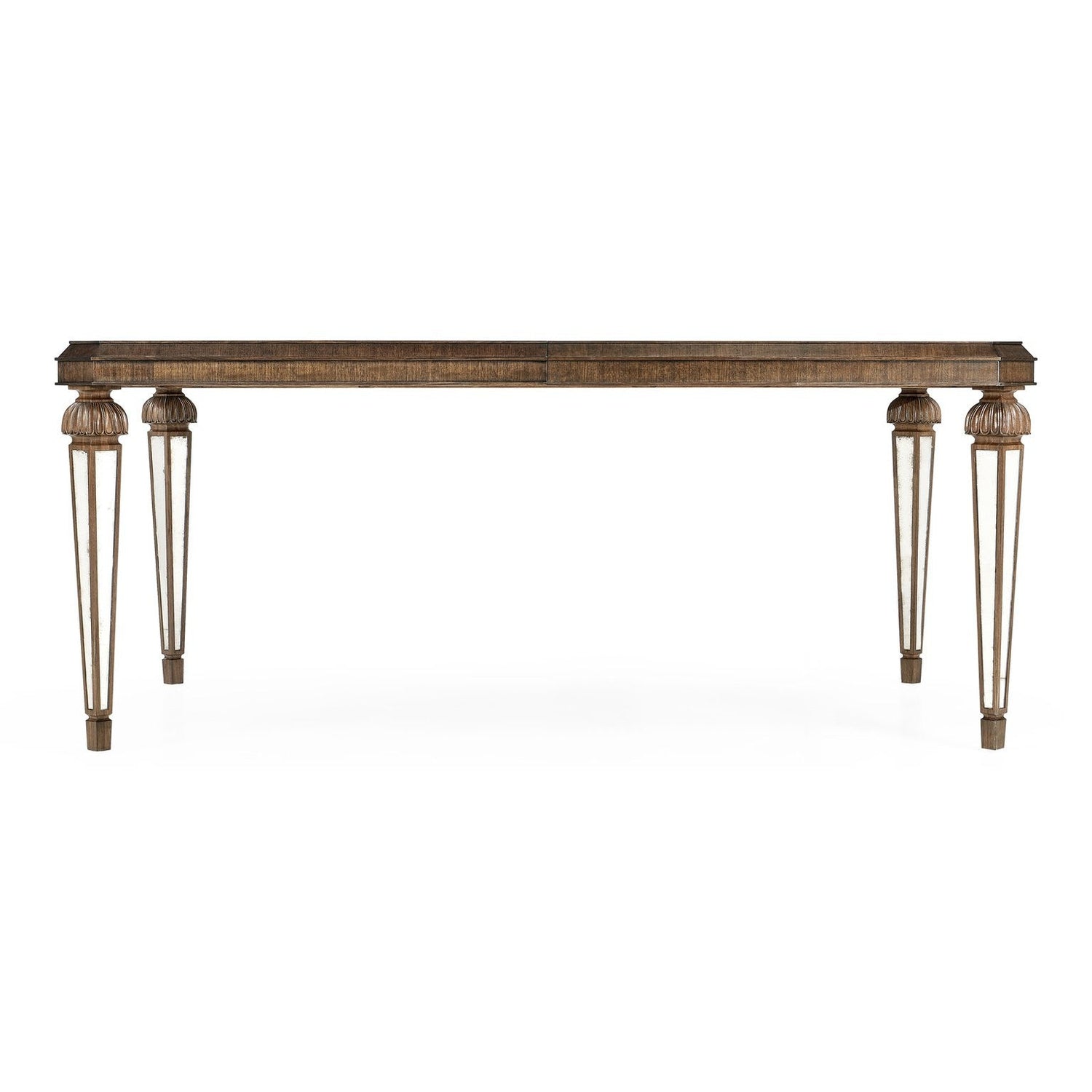 Berkley Extending Dining Table-Jonathan Charles-JCHARLES-495986-72L-WGR-Dining Tables-2-France and Son