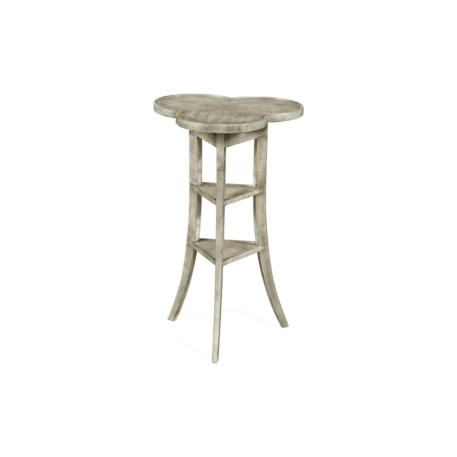 Trefoil Side Table-Jonathan Charles-JCHARLES-491037-DTM-Side TablesMedium Driftwood-20-France and Son