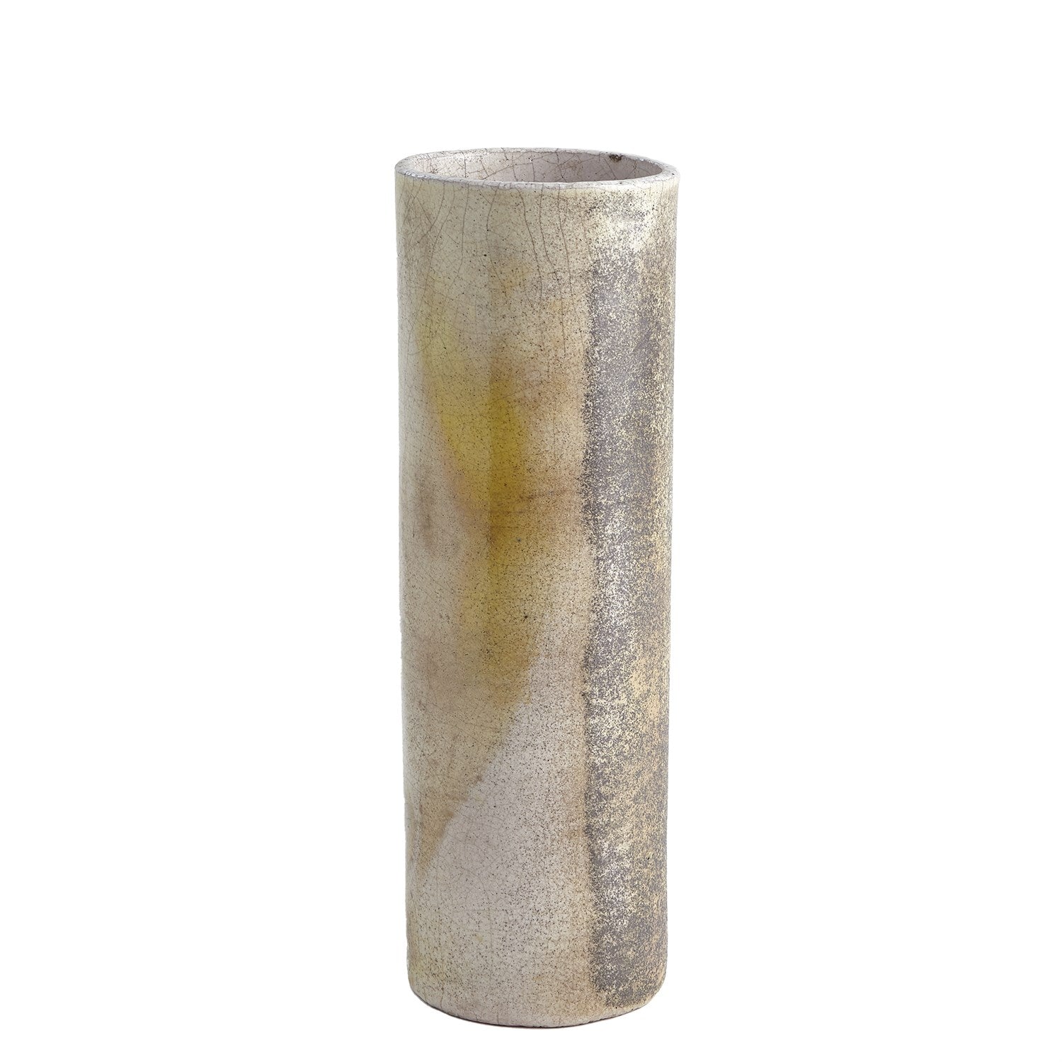 Golden Raku Collection-Global Views-GVSA-7.10421-DecorLarge-Raku Vase-1-France and Son