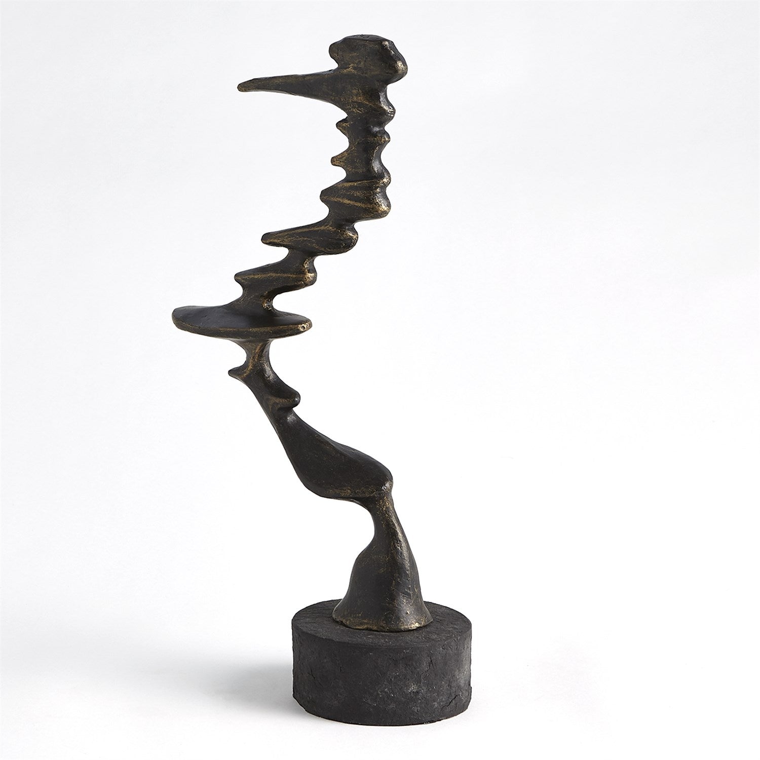 Wind Blown Sculpture-Global Views-GVSA-7.80609-Decorative ObjectsLarge-Bronze-4-France and Son