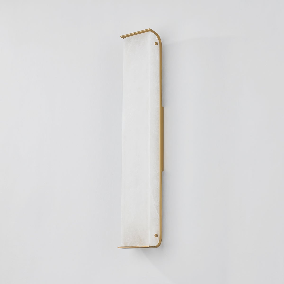 Hera Wall Sconce - Vintage Brass 4.25in Width, 26 Height