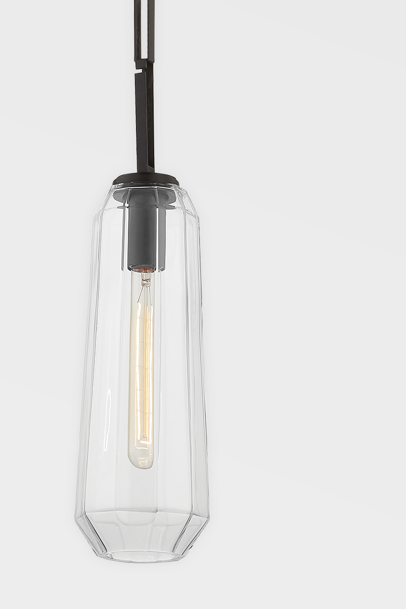 Copenhagen Pendant - Black Brass