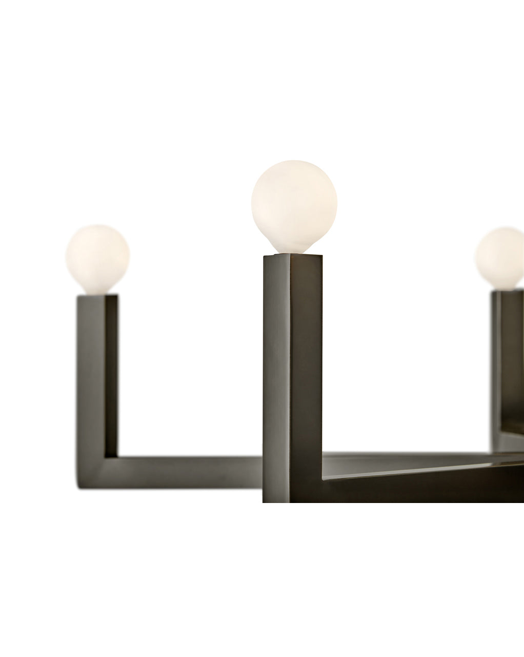 Chandelier Ezra - Six Light Linear-Hinkley Lighting-HINKLEY-45048BX-ChandeliersBlack Oxide-4-France and Son