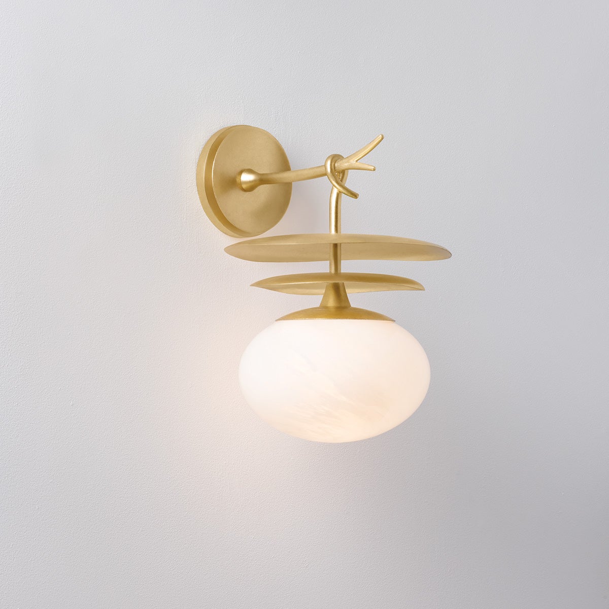 Ceylon Wall Sconce - Vintage Gold Leaf