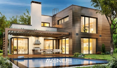 Avenue Outdoor Collection Black LED