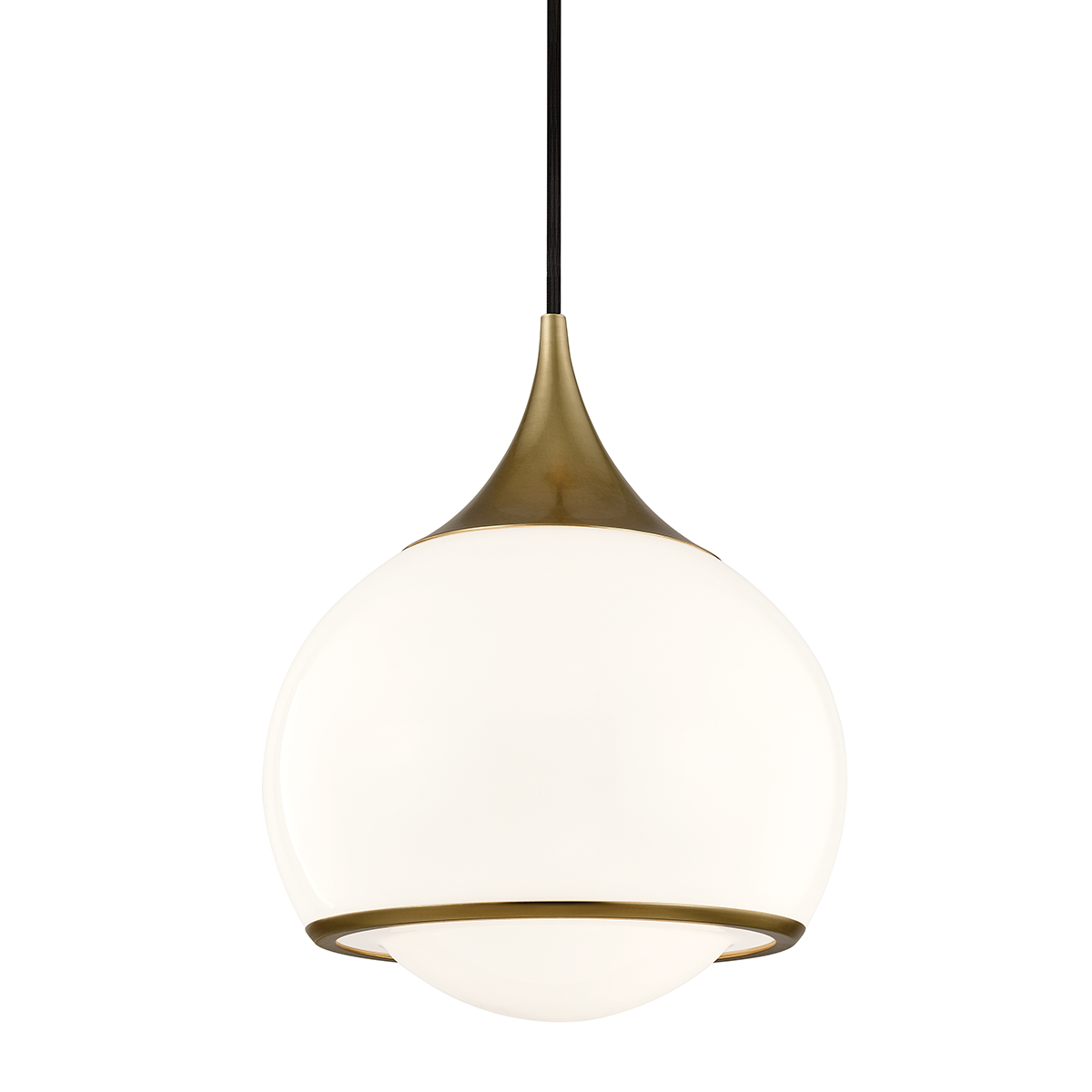 Reese 1 Light Pendant-Mitzi-HVL-H281701M-AGB-PendantsAged Brass-Medium-4-France and Son