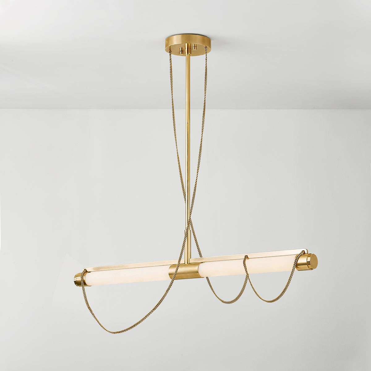 Lariat Linear - Vintage Brass 2 Lights