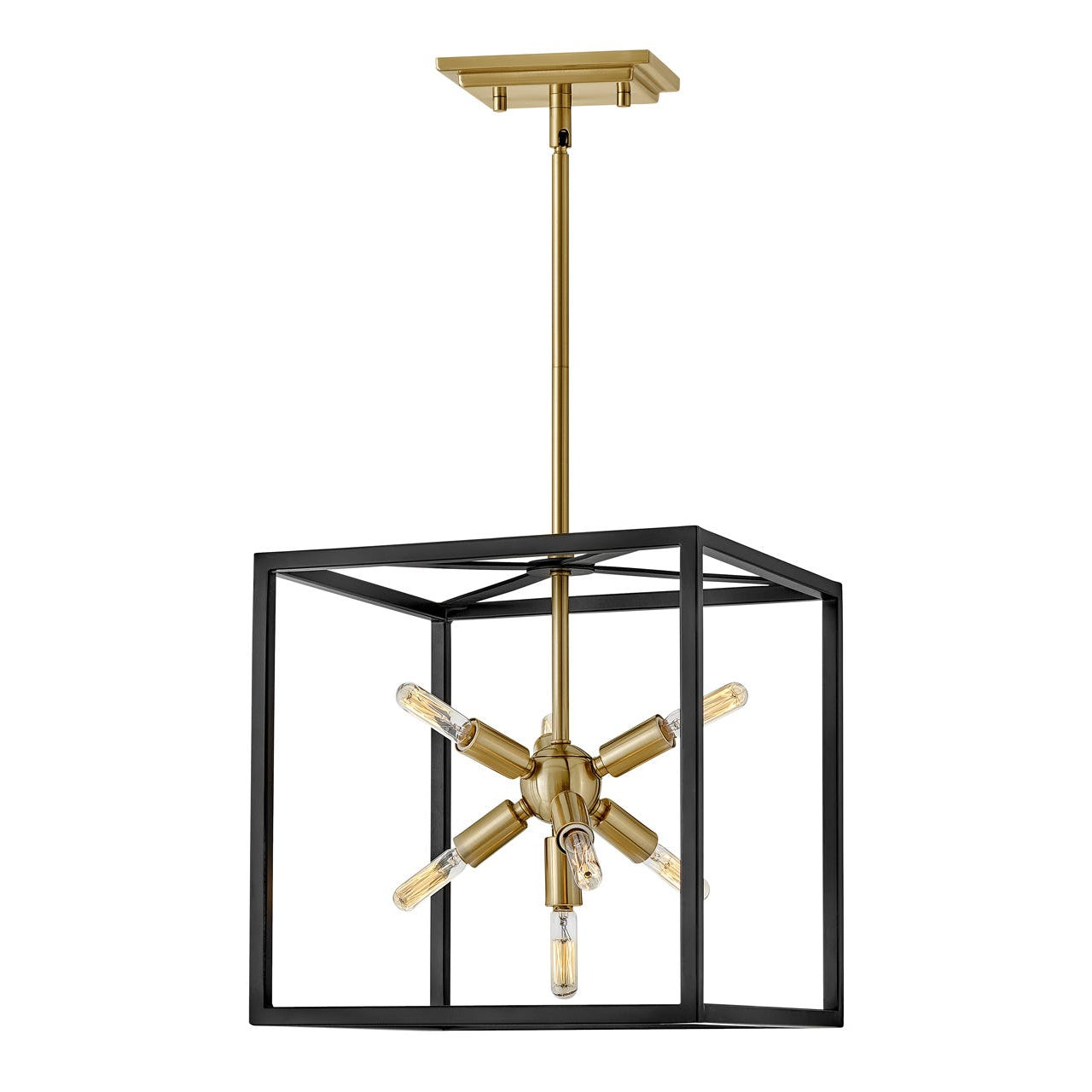 Pendant Aros - Small Convertible Pendant-Hinkley Lighting-HINKLEY-46313BLK-PendantsBlack-1-France and Son