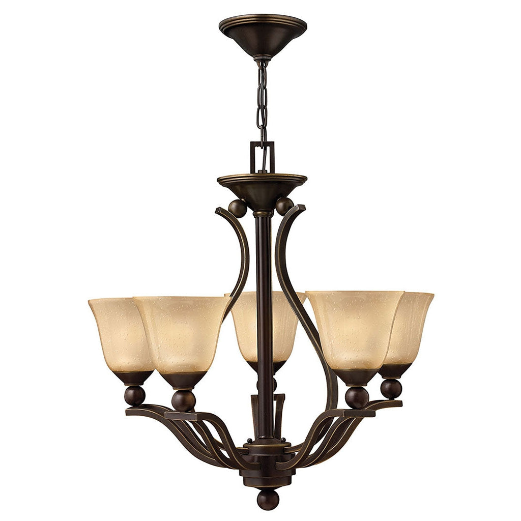 Chandelier Bolla Medium Single Tier-Hinkley Lighting-HINKLEY-4655OB-ChandeliersOlde Bronze-1-France and Son