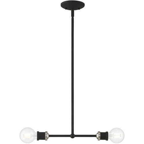 Lansdale 2 Light 14 inch - Chandelier Ceiling Light-Livex Lighting-LIVEX-47162-04-Chandeliers-1-France and Son