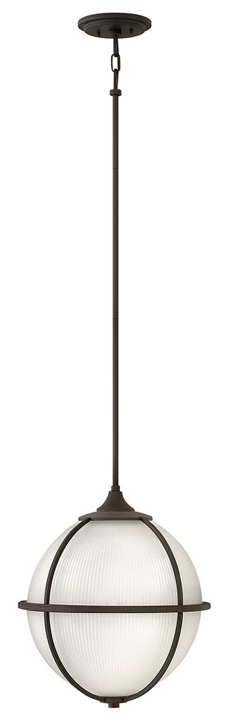 Odeon Medium Orb Pendant-Hinkley Lighting-HINKLEY-4744OZ-PendantsOil Rubbed Bronze-5-France and Son