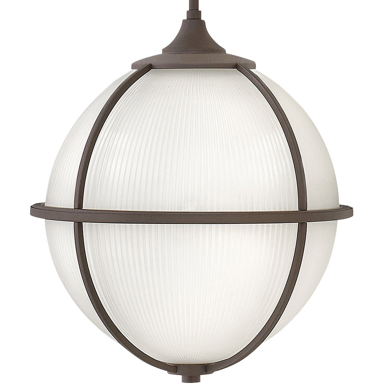 Odeon Medium Orb Pendant-Hinkley Lighting-HINKLEY-4744SA-PendantsSatin Brass-4-France and Son