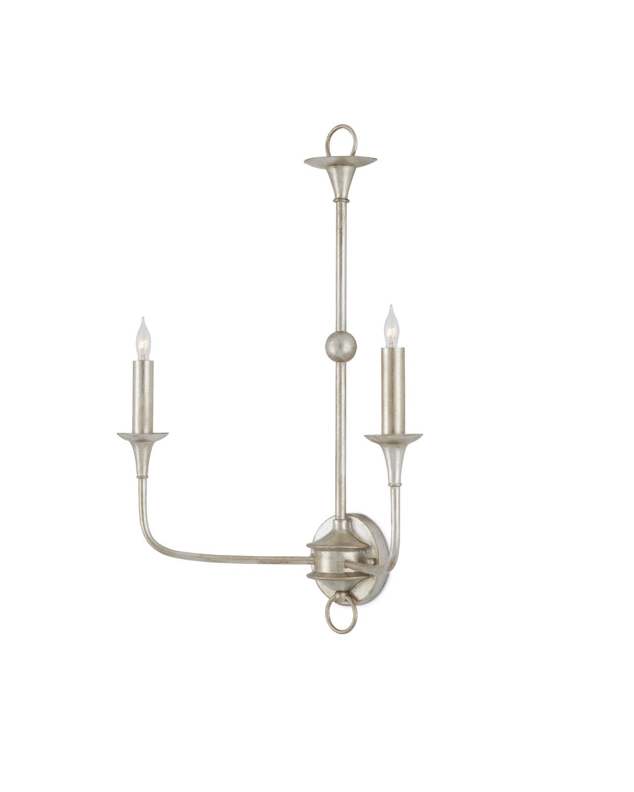 Nottaway Champagne Double-Light Wall Sconce