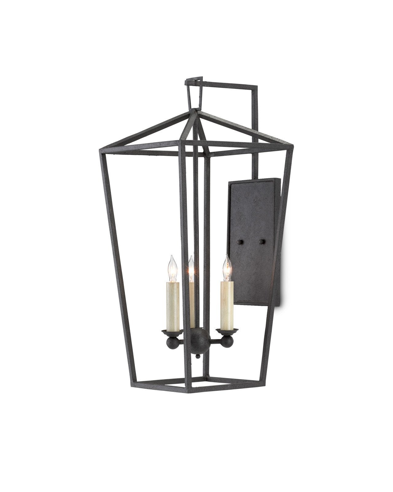 Denison Black Wall Sconce